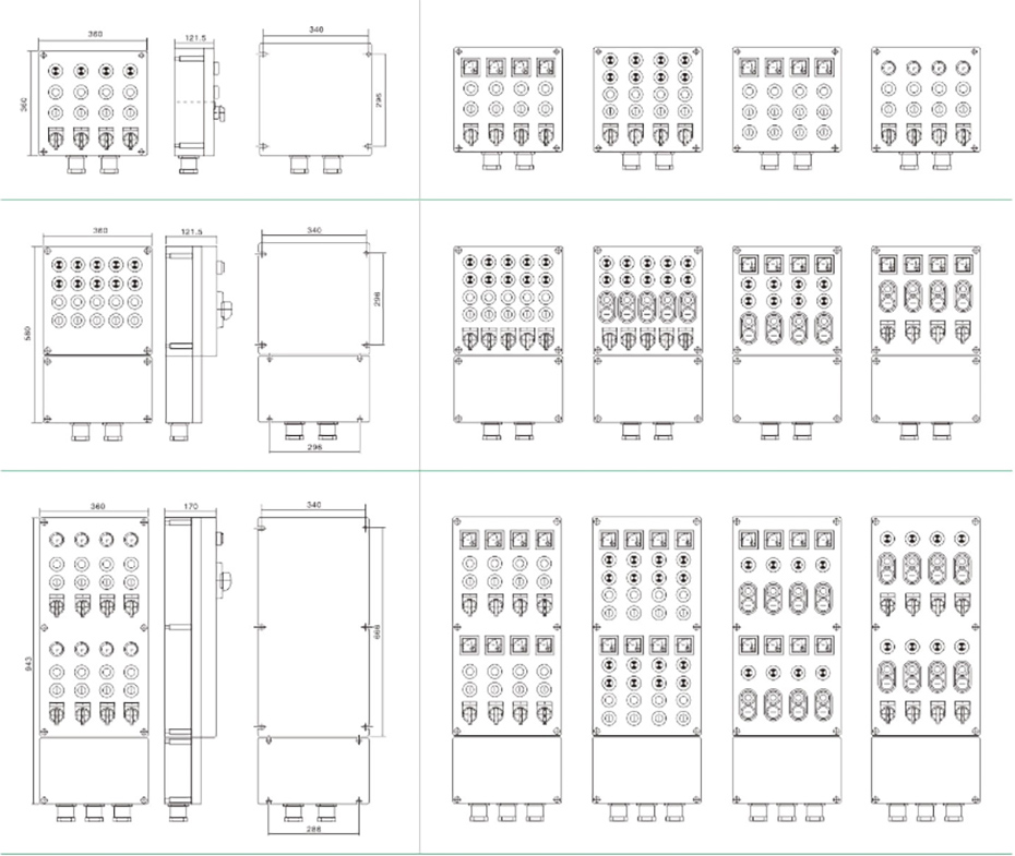 外形及安裝尺寸